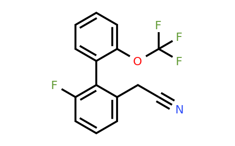 1261449-70-0 | 6-Fluoro-2'-(trifluoromethoxy)biphenyl-2-acetonitrile