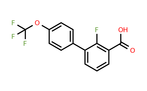 1261449-75-5 | 2-Fluoro-4'-(trifluoromethoxy)biphenyl-3-carboxylic acid