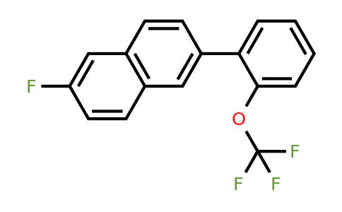 1261450-01-4 | 2-Fluoro-6-(2-(trifluoromethoxy)phenyl)naphthalene