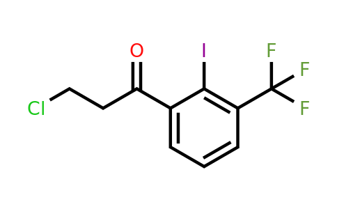 1261450-15-0 | 3-Chloro-2'-iodo-3'-(trifluoromethyl)propiophenone