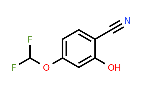1261450-34-3 | 2-Cyano-5-(difluoromethoxy)phenol