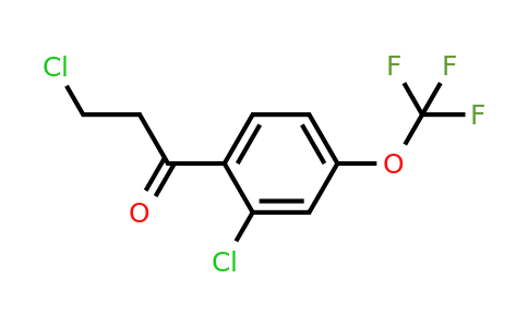 1261450-78-5 | 3,2'-Dichloro-4'-(trifluoromethoxy)propiophenone