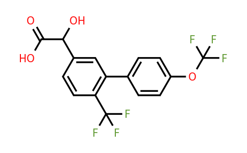 1261450-84-3 | Hydroxy-(4'-trifluoromethoxy-6-trifluoromethylbiphenyl-3-yl)-acetic acid