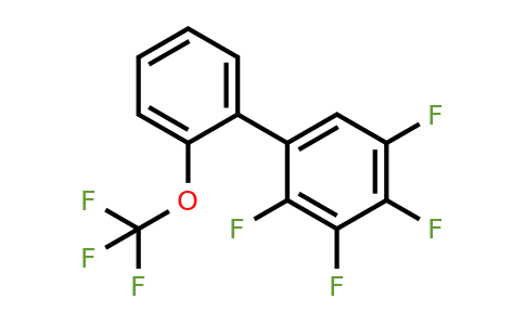 1261451-44-8 | 2,3,4,5-Tetrafluoro-2'-(trifluoromethoxy)biphenyl