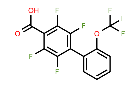 1261451-46-0 | 2,3,5,6-Tetrafluoro-2'-(trifluoromethoxy)biphenyl-4-carboxylic acid