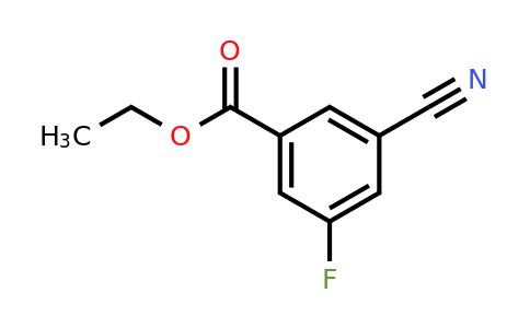 1261451-55-1 | Ethyl 3-cyano-5-fluorobenzoate