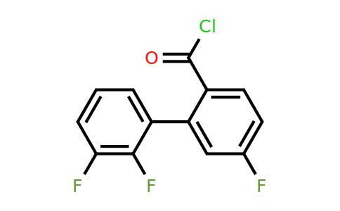 1261451-58-4 | 5,2',3'-Trifluorobiphenyl-2-carbonyl chloride