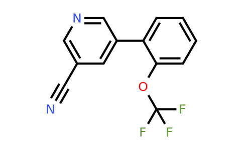 1261451-75-5 | 5-(2-(Trifluoromethoxy)phenyl)nicotinonitrile