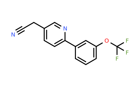 1261451-83-5 | 2-(3-(Trifluoromethoxy)phenyl)pyridine-5-acetonitrile
