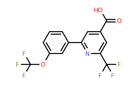 1261452-27-0 | 2-(3-(Trifluoromethoxy)phenyl)-6-(trifluoromethyl)isonicotinic acid