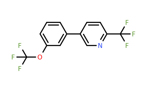 1261452-37-2 | 5-(3-(Trifluoromethoxy)phenyl)-2-(trifluoromethyl)pyridine