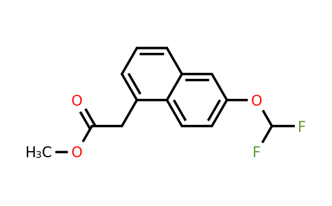 1261452-43-0 | Methyl 2-(difluoromethoxy)naphthalene-5-acetate