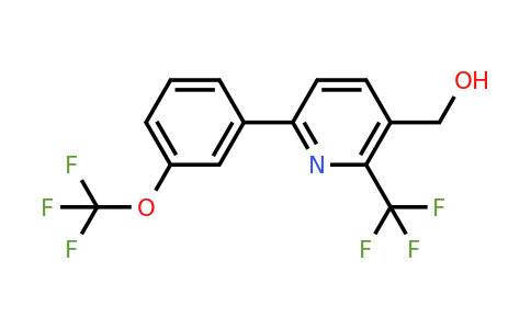 1261452-51-0 | 6-(3-(Trifluoromethoxy)phenyl)-2-(trifluoromethyl)pyridine-3-methanol