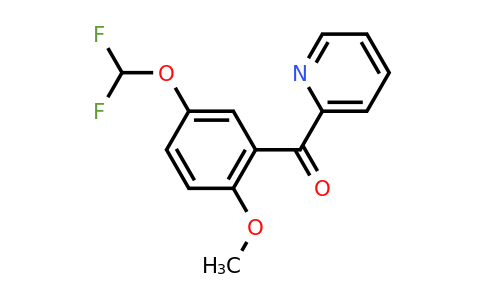 1261452-88-3 | 2-(5-(Difluoromethoxy)-2-methoxybenzoyl)pyridine