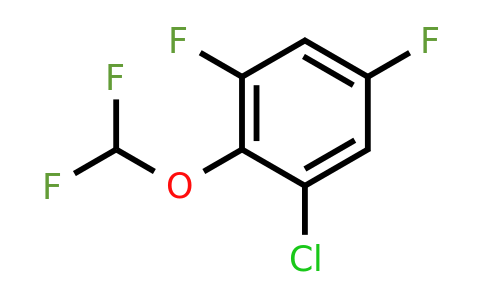 1261453-03-5 | 2-Chloro-4,6-difluoro(difluoromethoxy)benzene