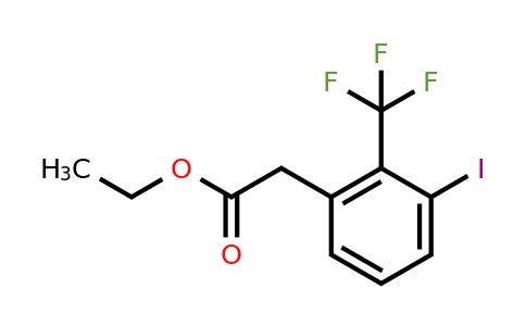 1261453-05-7 | Ethyl 3-iodo-2-(trifluoromethyl)phenylacetate