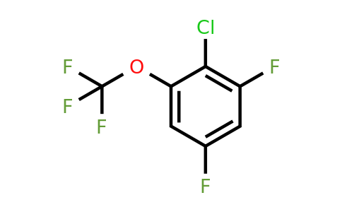 1261453-10-4 | 2-Chloro-3,5-difluoro(trifluoromethoxy)benzene