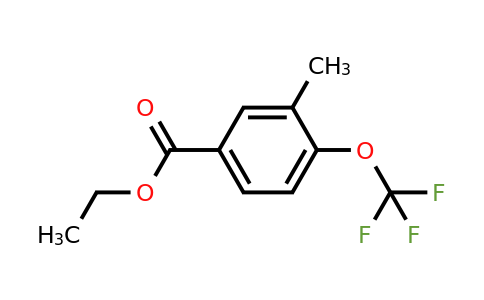 1261453-35-3 | Ethyl 3-methyl-4-(trifluoromethoxy)benzoate