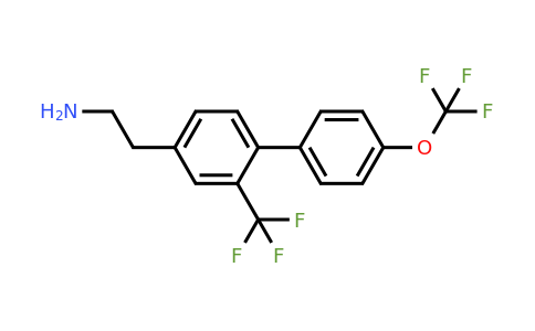 1261453-36-4 | 4'-(Trifluoromethoxy)-2-(trifluoromethyl)biphenyl-4-ethylamine