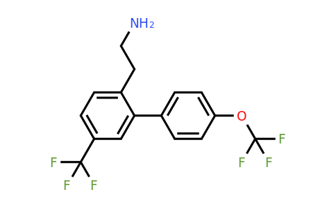 1261453-42-2 | 4'-(Trifluoromethoxy)-5-(trifluoromethyl)biphenyl-2-ethylamine
