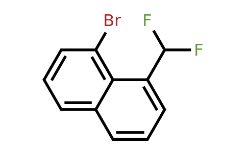 1261453-45-5 | 8-Bromo-1-(difluoromethyl)naphthalene