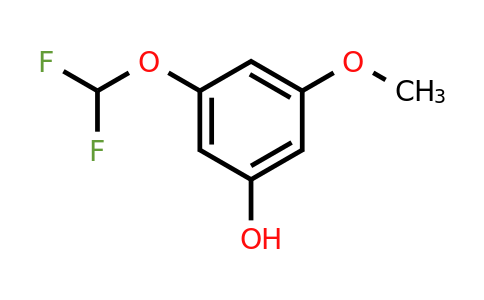 1261453-53-5 | 3-(Difluoromethoxy)-5-hydroxyanisole