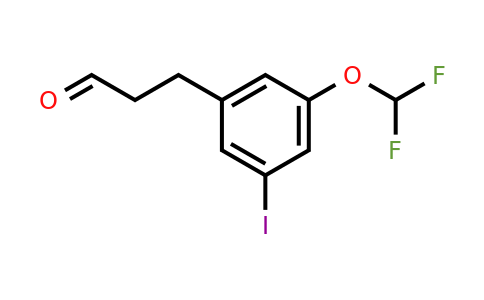 1261453-62-6 | 3-(3'-(Difluoromethoxy)-5'-iodophenyl)propionaldehyde