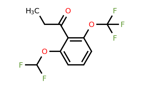 1261453-84-2 | 2'-(Difluoromethoxy)-6'-(trifluoromethoxy)propiophenone