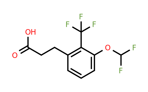 1261453-91-1 | 3-(3'-(Difluoromethoxy)-2'-(trifluoromethyl)phenyl)propionic acid