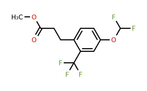 1261453-98-8 | Methyl 3-(4'-(difluoromethoxy)-2'-(trifluoromethyl)phenyl)propionate