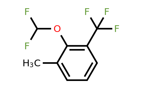 1261454-04-9 | 2-(Difluoromethoxy)-3-(trifluoromethyl)toluene