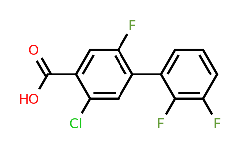 1261454-70-9 | 5-Chloro-2,2',3'-trifluorobiphenyl-4-carboxylic acid