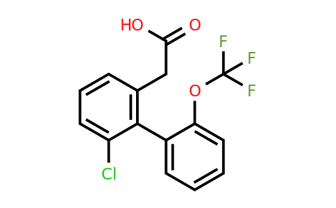 6-Chloro-2'-(trifluoromethoxy)biphenyl-2-acetic acid