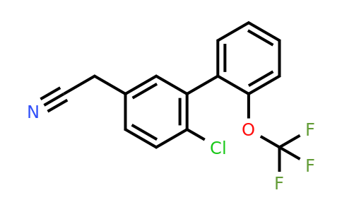 1261455-01-9 | 6-Chloro-2'-(trifluoromethoxy)biphenyl-3-acetonitrile