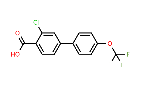 1261455-21-3 | 3-Chloro-4'-(trifluoromethoxy)-[1,1'-biphenyl]-4-carboxylic acid