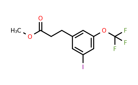 1261455-25-7 | Methyl 3-(3'-iodo-5'-(trifluoromethoxy)phenyl)propionate