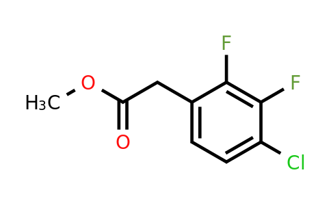 1261455-27-9 | Methyl 4-chloro-2,3-difluorophenylacetate