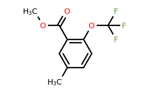 1261455-75-7 | Methyl 5-methyl-2-(trifluoromethoxy)benzoate