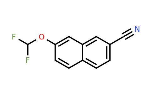 1261455-79-1 | 2-Cyano-7-(difluoromethoxy)naphthalene