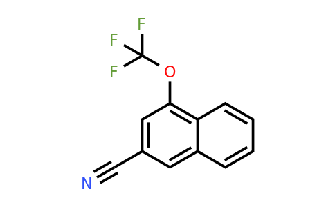 1261455-93-9 | 2-Cyano-4-(trifluoromethoxy)naphthalene