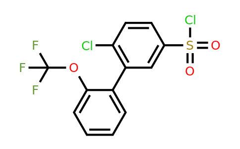 1261456-07-8 | 6-Chloro-2'-(trifluoromethoxy)biphenyl-3-sulfonyl chloride