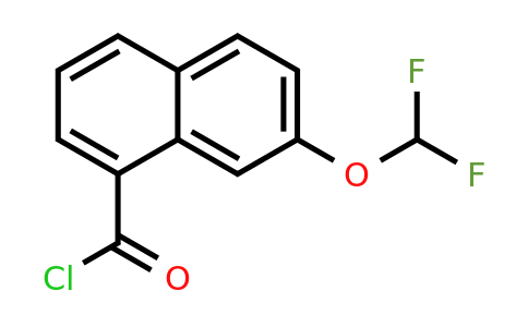 1261456-14-7 | 2-(Difluoromethoxy)naphthalene-8-carbonyl chloride