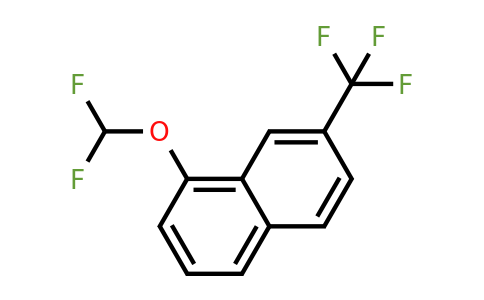 1261456-38-5 | 1-(Difluoromethoxy)-7-(trifluoromethyl)naphthalene