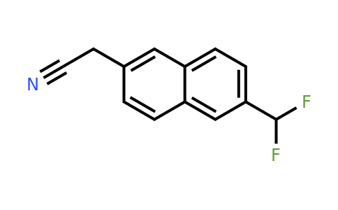 1261456-63-6 | 2-(Difluoromethyl)naphthalene-6-acetonitrile