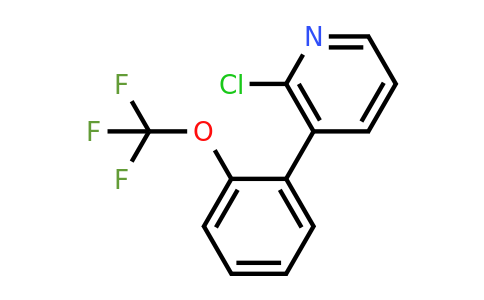 1261456-92-1 | 2-Chloro-3-(2-(trifluoromethoxy)phenyl)pyridine