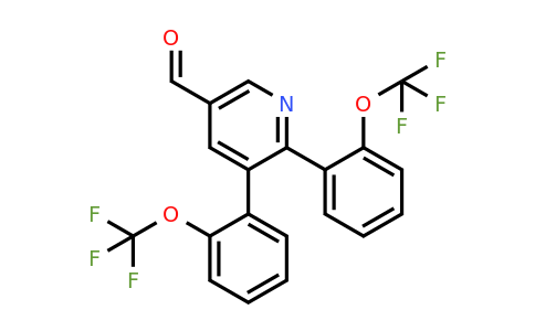 1261456-93-2 | 5,6-Bis(2-(trifluoromethoxy)phenyl)nicotinaldehyde