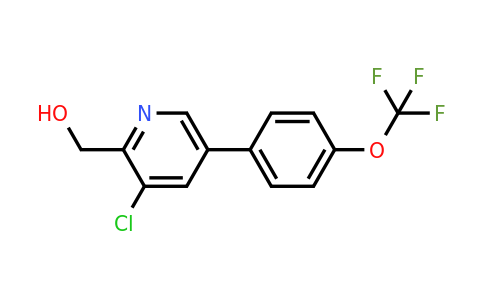 1261456-95-4 | 3-Chloro-5-(4-(trifluoromethoxy)phenyl)pyridine-2-methanol