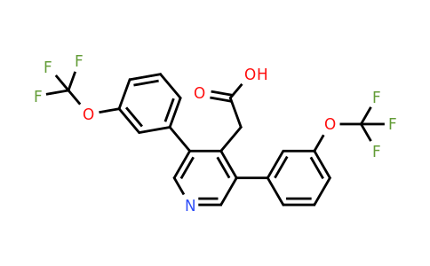 1261457-03-7 | 3,5-Bis(3-(trifluoromethoxy)phenyl)pyridine-4-acetic acid