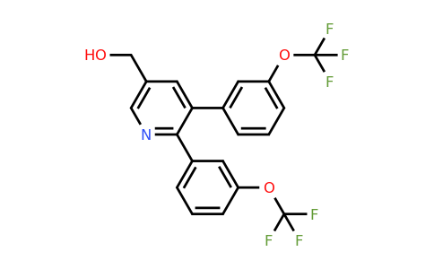 1261457-16-2 | 3,2-Bis(3-(trifluoromethoxy)phenyl)pyridine-5-methanol