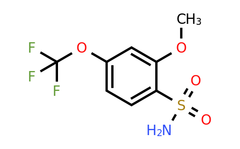 1261457-31-1 | 2-Methoxy-4-(trifluoromethoxy)benzenesulfonamide